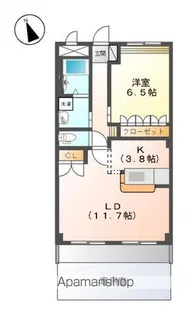 ルチェーレ【1階】の間取り