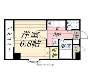 ガーデンプレイスT&T【3階】の間取り