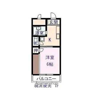 ダイヤコート新浜Ⅱ【3階】の間取り