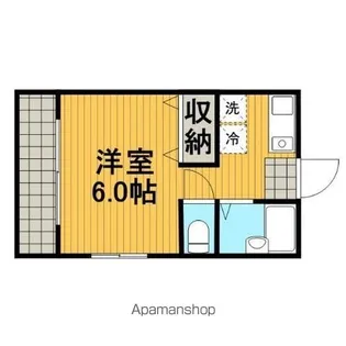 ソレジオR【201号室】の間取り
