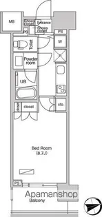 エミリブ石神井公園【14階】の間取り