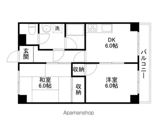 M’Sマンション【3階】の間取り