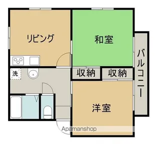 ソフィア A棟【102号室】の間取り