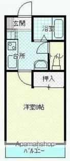 メゾン綾【1階】の間取り