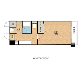 フランディルりんくう【2階】の間取り