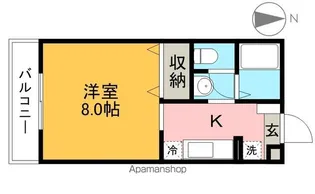 ハッピーライフⅡ【1階】の間取り