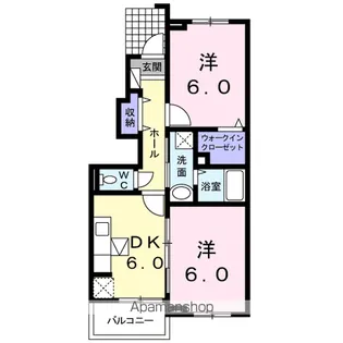 きららHOUSE・A【1階】の間取り