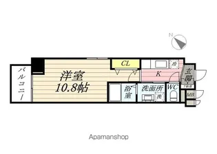 東京都渋谷区本町4丁目【マンション】の間取り