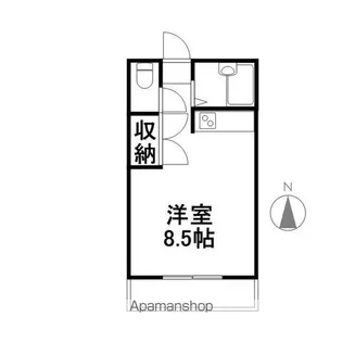 スカイテラス【203号室】の間取り