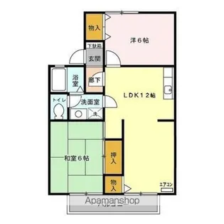 セジュールグランデ Ⅴ【2階】の間取り