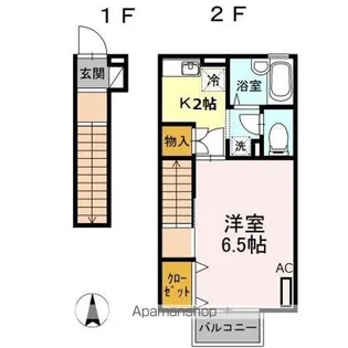 プレミール【2階】の間取り