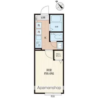 パークライフ松戸【2階】の間取り