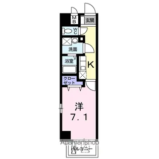 フォースピア【4階】の間取り