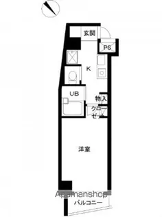 スカイコート目白台【6階】の間取り