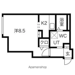 PRESTIGE SAPPORO【5階】の間取り