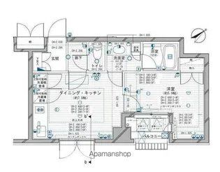 デュオ・スカーラ横濱山下町【3階】の間取り