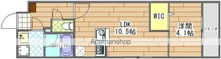 トレ・アルコバレーノ中央【507号室】の間取り