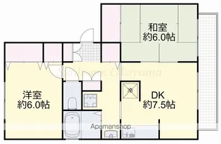 フレマリール中尾【2階】の間取り