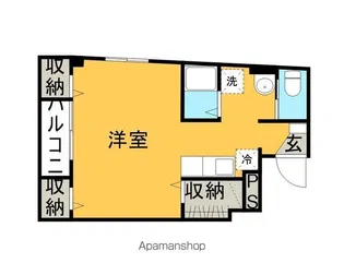 田川ハイツⅡ【203号室】の間取り