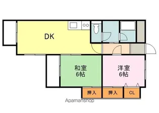 グレースマンションONO【302号室】の間取り