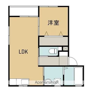 ヴィオラⅢB【201号室】の間取り