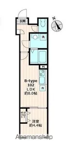 アイリス立川【1階】の間取り