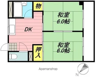 パールピアホシノ【2階】の間取り