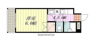 コーポラス和泉北【406号室】の間取り