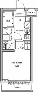 ラフィスタ宮崎台【2階】の間取り