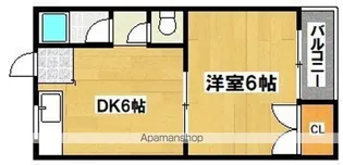 大阪府大阪市住吉区殿辻1丁目【マンション】の間取り
