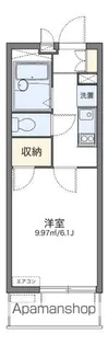 レオパレスエクセルケンFOUR【4階】の間取り