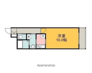 小町Fビル【503号室】の間取り