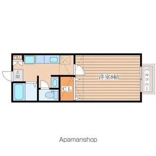 サゥーヂビバⅡ【1階】の間取り