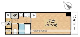 フェリーチェ大橋【507号室】の間取り