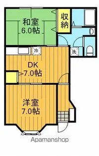 エスポワールⅠ【1階】の間取り