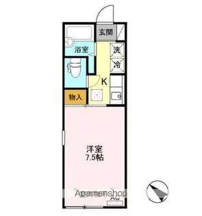 ビオラセア【1階】の間取り