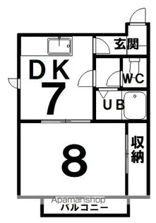 エースⅡ【4階】の間取り