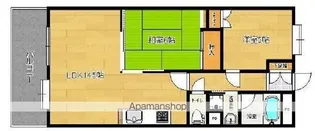 リファレンス箱崎【4階】の間取り