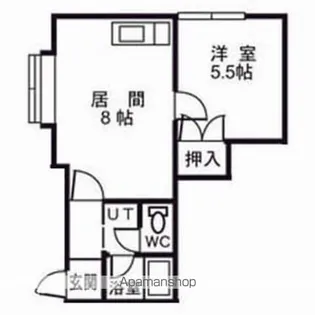 コーポ伊藤II【201号室】の間取り