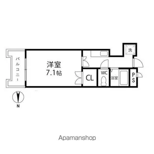 レジデンス佐々木【4階】の間取り