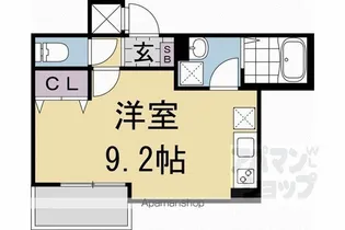 D PORTA LOTUS【203号室】の間取り