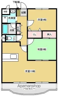 プレジール【3階】の間取り