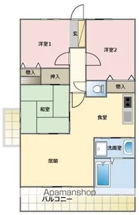 BOX K−81【9階】の間取り