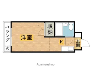 ハイム寺町【4階】の間取り