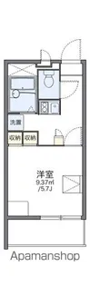 レオパレスTAKAKURA【3階】の間取り