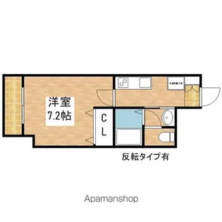 チェルトヴィータ【8階】の間取り