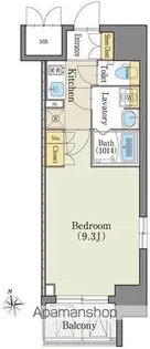 アデグランツ上前津【9階】の間取り
