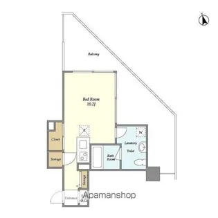 エルスタンザ白金台【2階】の間取り