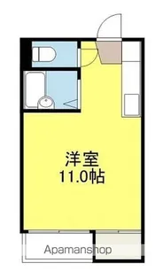 ビューハイツ島口【3階】の間取り