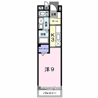 ウェル メゾン【1階】の間取り